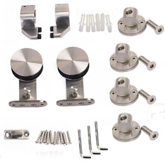 Stainless Steel Wood Sliding Door Hardware Set product